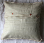 Clay Ikat Pillow Cushion Cover
